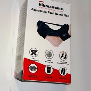 🆕 Adjustable Foot Brace Set - Black